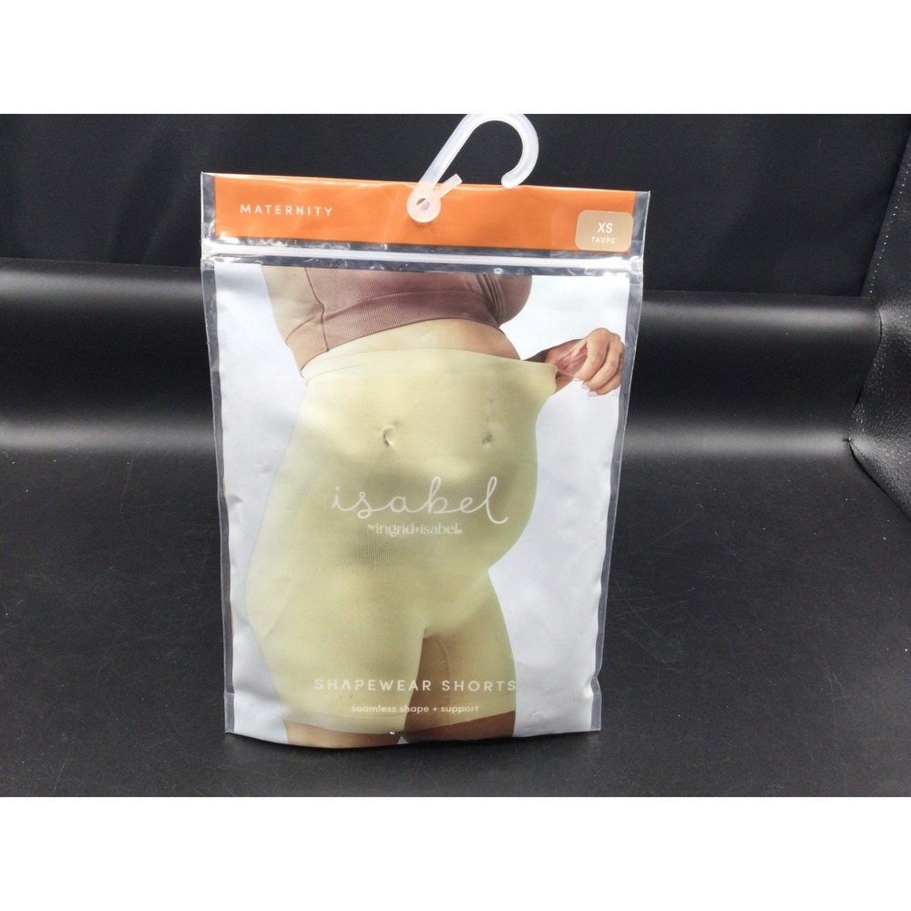 Maternity Shapewear Shorts Taupe Size XS Isabel by Ingrid & Isabel